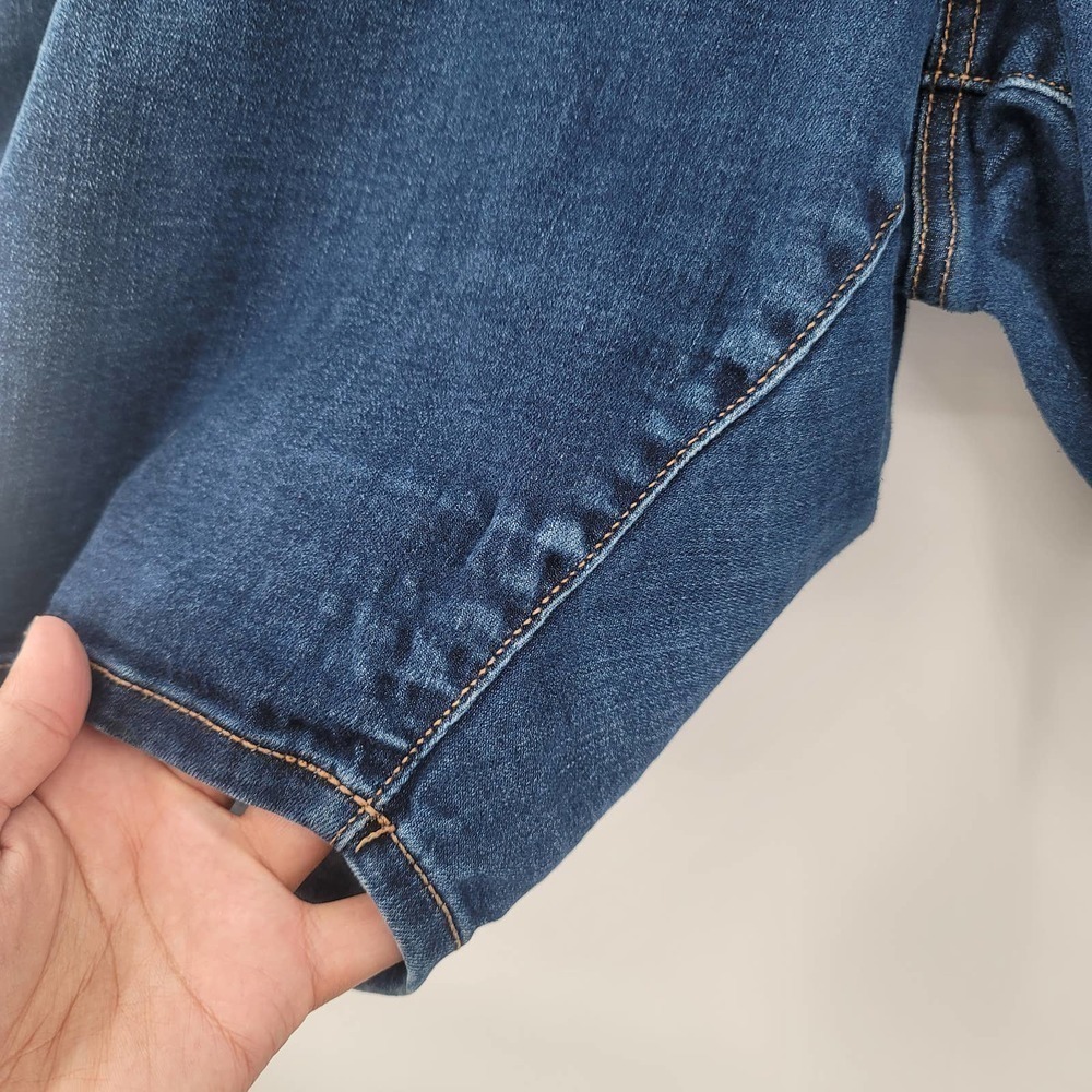 Lane Bryant Denim Jean High Rise Bermuda Shorts Size 26 PLUS size - Picture 6 of 6